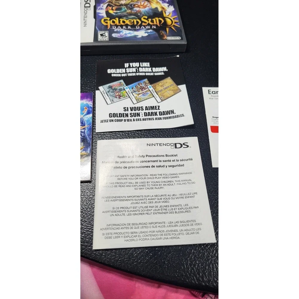 Golden Sun: Dark Dawn for Nintendo DS Complete with Manual, 2010